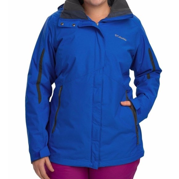 COLUMBIA Bugaboo Womens 1X Plus Size 3in1 Winter Snow Parka/Jacket/Coat - Picture 1 of 1